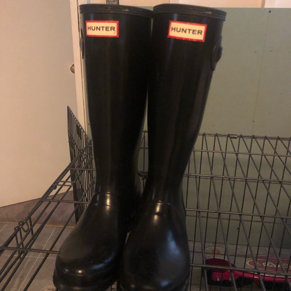 Big kid hunter boots